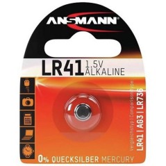 ANSMANN Knapcellebatterier LR41